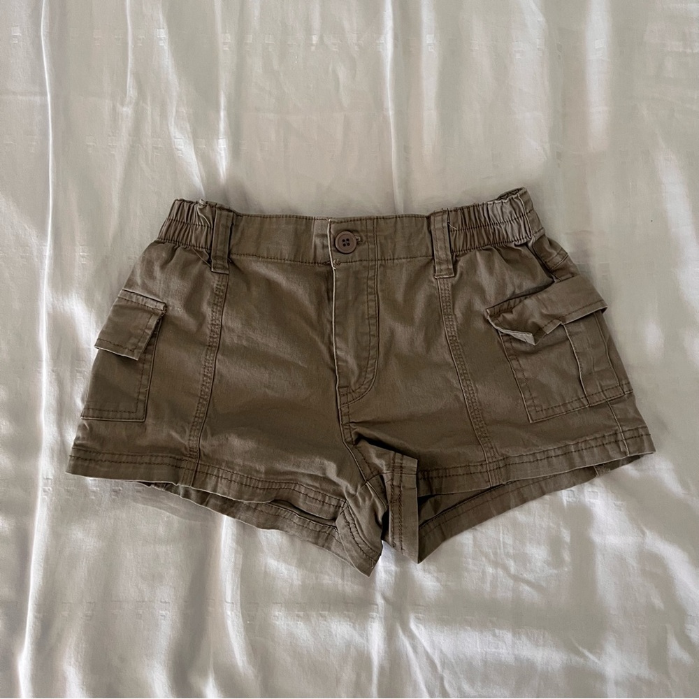 Low Rise Cargo Shorts
